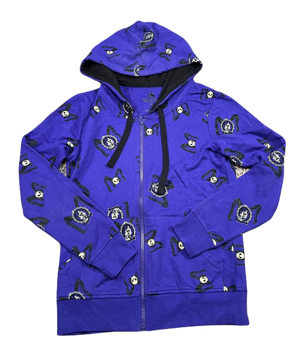 Disney Parks Minnie Mouse Halloween Haunted Mansion Purple Hoodie Jacket XS
